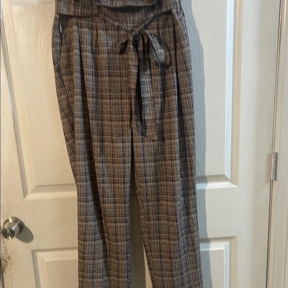 Cato Men's Checkered Dress Pants - Brown and Black - Picture 2 of 6